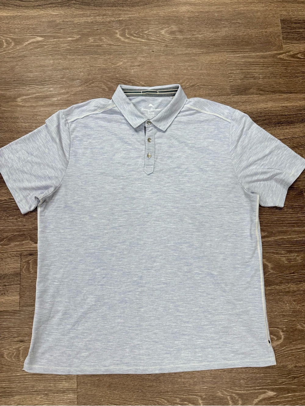 Tommy Bahama XL Tall IslandZone Polo Shirt Light Blue Performance Golf - Picture 1 of 5